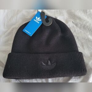Adidas Trefoil Beanie - Black, Unisex, OSFA - NWT